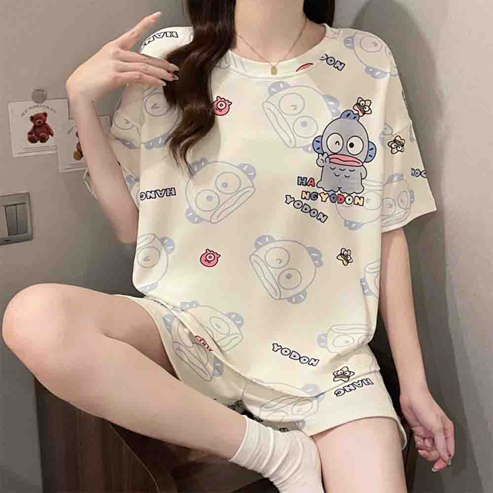サンリオ ハンギョドン かわいいパジャマ 2 点セット Y2 - Embellish Knit のレビューと価格