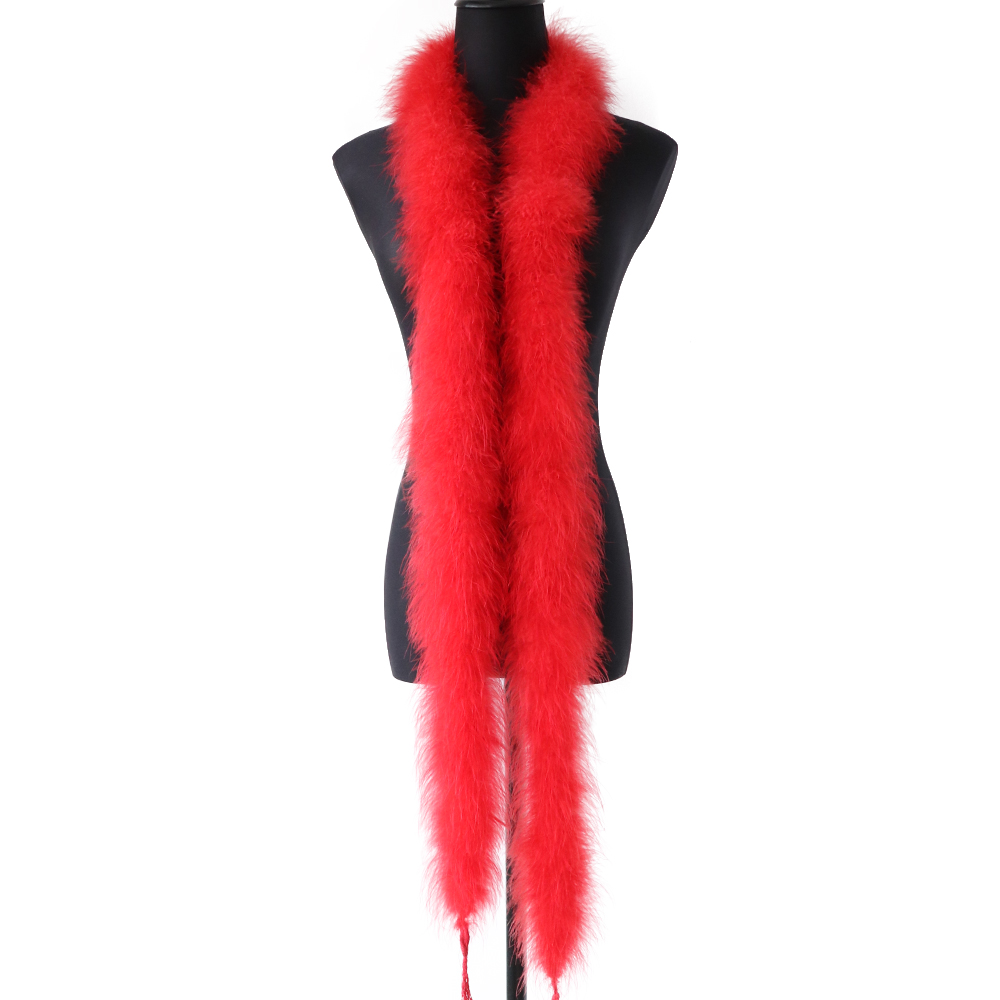 22 グラム七面鳥マラブーフェザーボア 2 メートルふわふわ - Feather Trim Marabou のレビューと価格