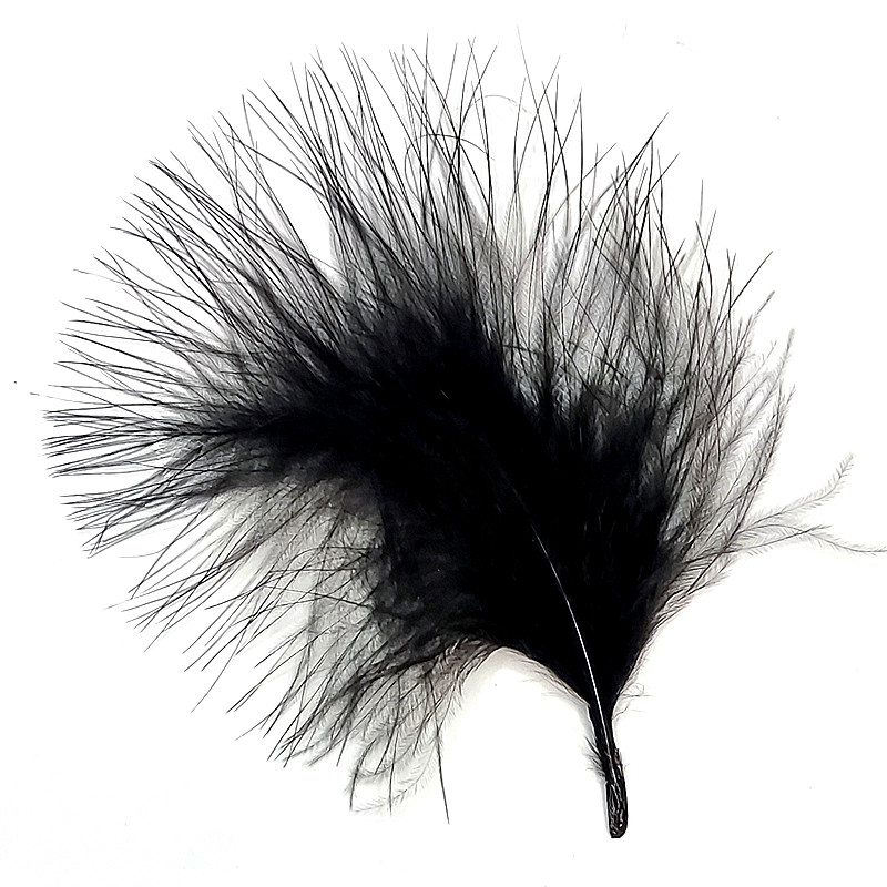 厳選された50個のターキーマラブーフェザー、ウーリーバガー、 - Feather Trim Marabou のレビューと価格