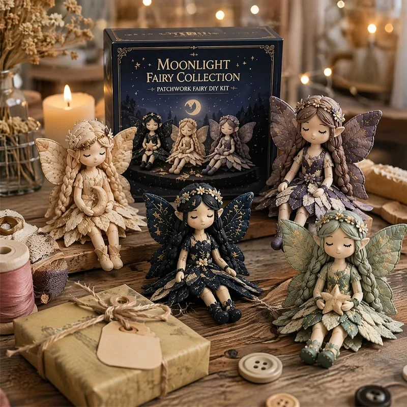 妖精のパッチワークソーイングキット 4点セット DIYクラフ - Embellishment Crafts のレビューと価格