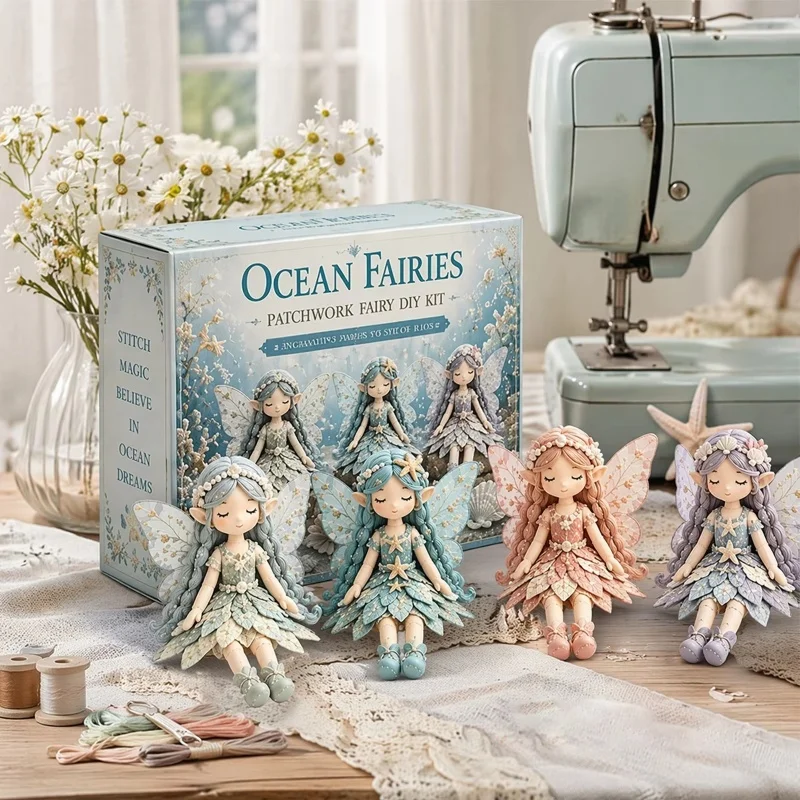 妖精のパッチワークソーイングキット 4点セット DIYクラフ - Embellishment Crafts のレビューと価格