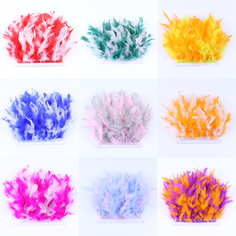 ふわふわの七面鳥のマラブーフェザーフリンジリボン、柔らかい羽 - Feather Trim Marabou のレビューと価格