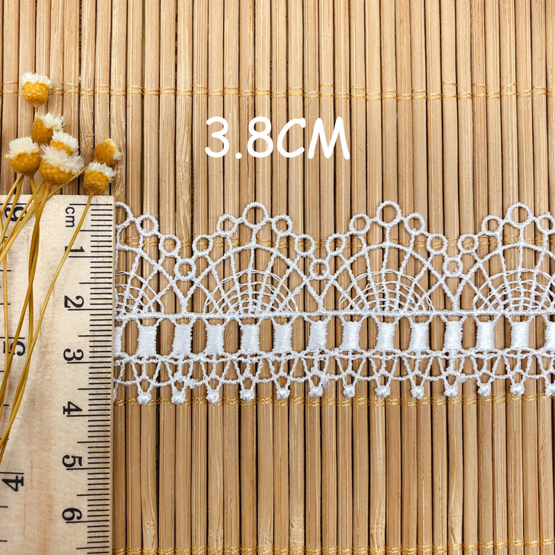 中空刺繍鎖骨チェーンパジャマ下着レーストリムリボン DIY  - Lace Ribbon Trim のレビューと価格