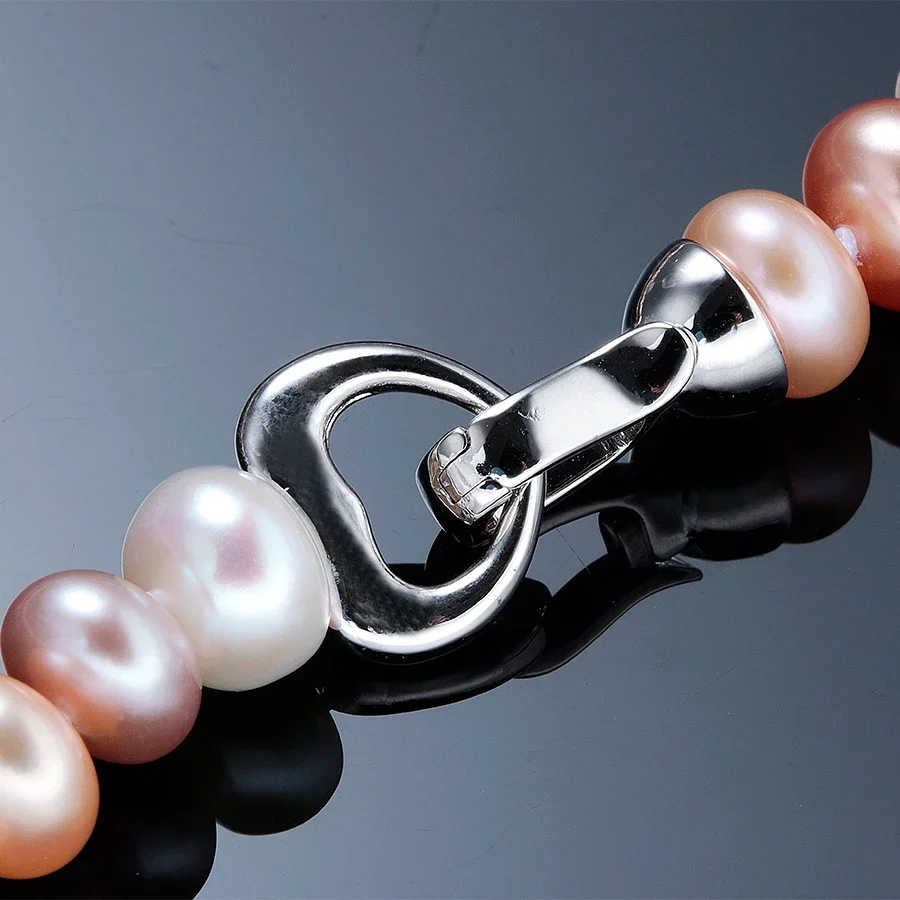 YWYC 7-10 ミリメートルパンビーズ淡水真珠のネックレ - Pearl Trim Chain のレビューと価格