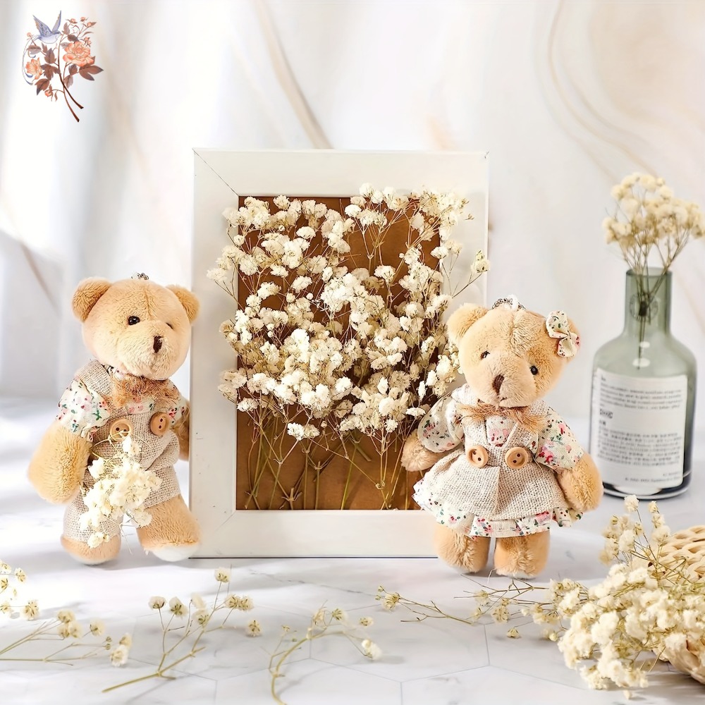 100個入りミニドライカスミソウ、レジン工芸DIY、家の装飾 - Craft Embellishment のレビューと価格