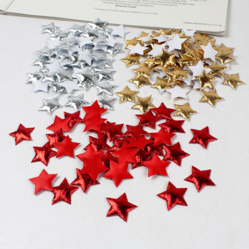 100 個ゴールド/シルバー星クリスマスパーティーの装飾泡生 - Craft Embellishment のレビューと価格