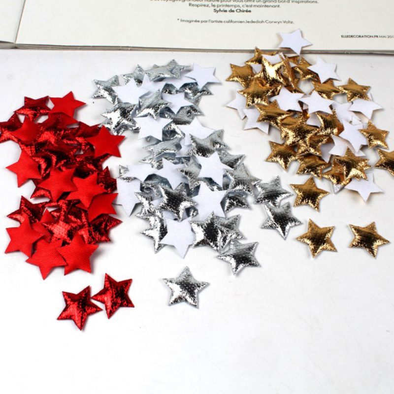 100 個ゴールド/シルバー星クリスマスパーティーの装飾泡生 - Craft Embellishment のレビューと価格
